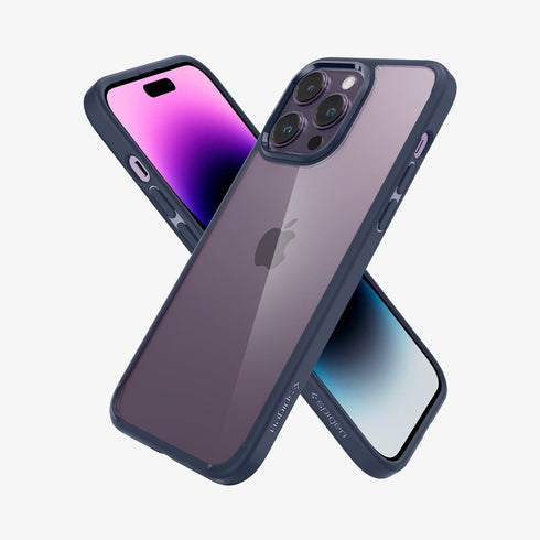 ACS04816 - iPhone 14 Pro Max Case Ultra Hybrid in crystal clear showing the back